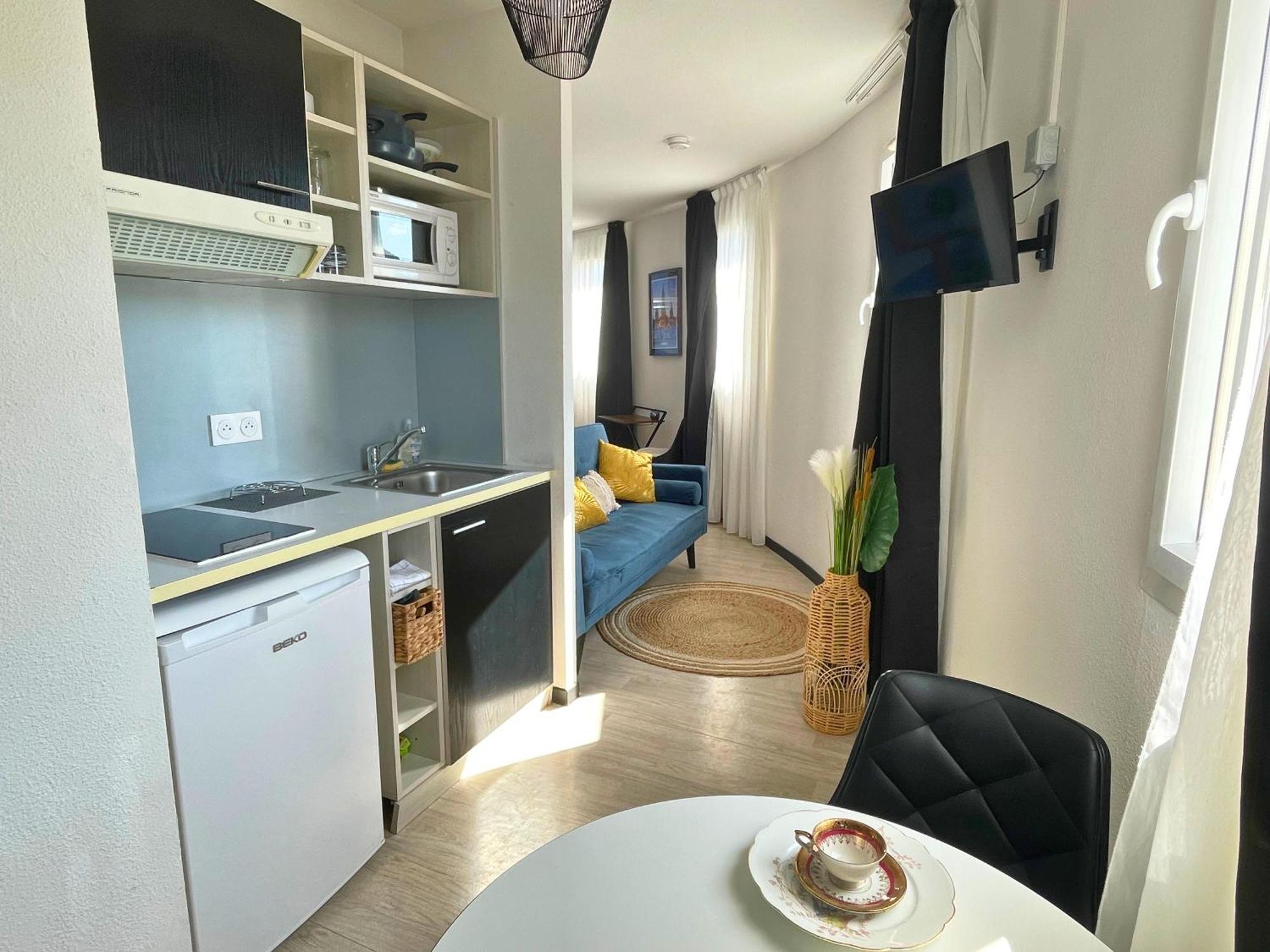 L'Ecrin Studio Equipe Avec Vue Panoramique Lourdes Exteriör bild